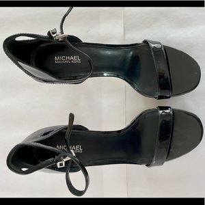 MICHAEL Michael Kors Platform Patent Sandal